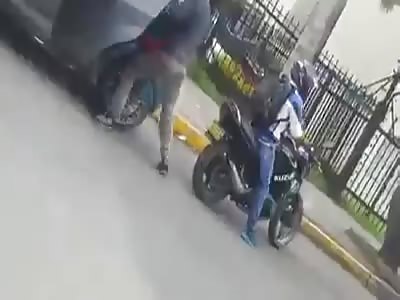 DEATH IN THE STREET: YOUNG MAN BEING KILLED DURING THEFT