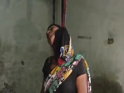 WOMAM COMMITS SUICIDE BY HANGING HERSELF