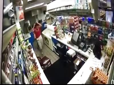 STORE OWNER BEING SHOT DEAD DURING ASSAULT