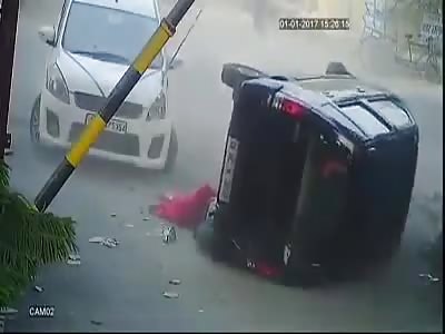SHOCKING CAR ACCIDENT
