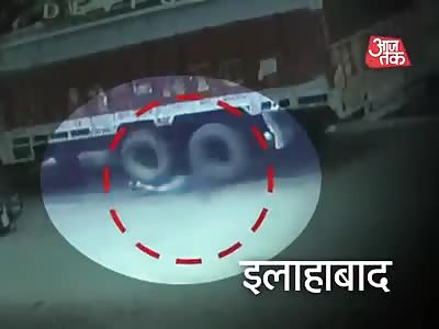 A TRUCK MAULS A MAN TO DEATH IN A HORRIFIC ACCIDENT