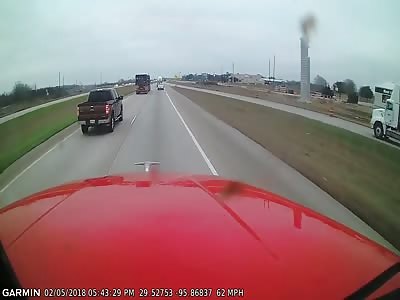 WAIT FOR IT: DISTRACTED DRIVER SLAMS HIGHWAY BARRIER