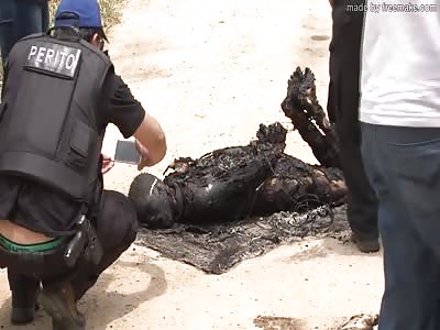 EXTRA CRISPY: MAN WAS TIED AND BURNED ALIVE
