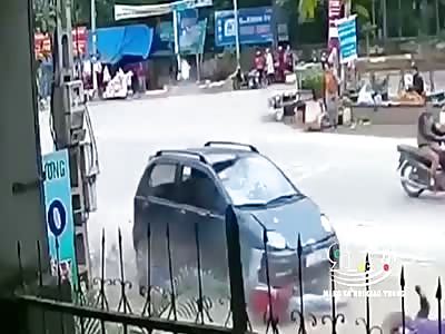 SHOCKING RUN OVER IN VIETNAM