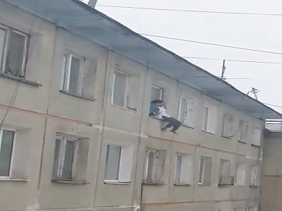 GIRL DECIDES TO JUMP TO DEATH