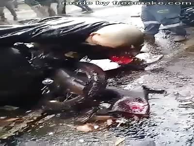RIDER DESTROYED IN AN ACCIDENT
