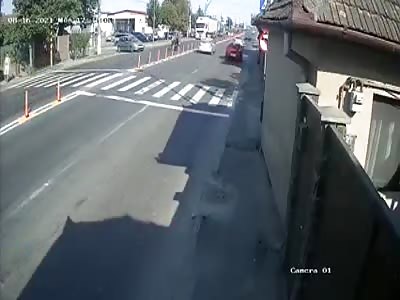 COUPLE BEING RUNOVER BY CAR
