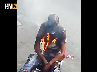 Bandit Burned Alive