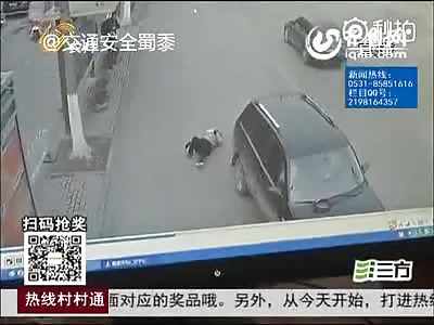 Car crushes woman to Death