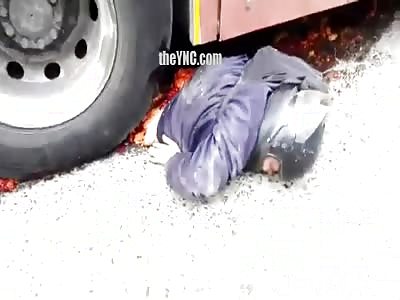 Man Crushed By Bus
