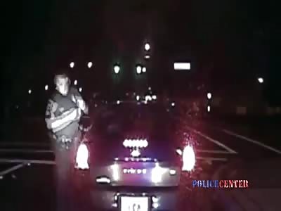 Officer Grazed by Intoxicated Driver