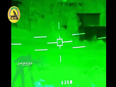 ISIS Rats Massacred By Tank Main Gun Round