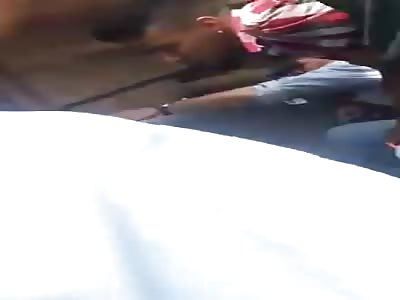trailer crushes man trying to change the tire
