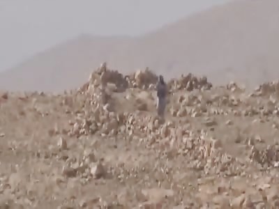 Peshmerga Ambush Isolated ISIS Fighter And Kill Him