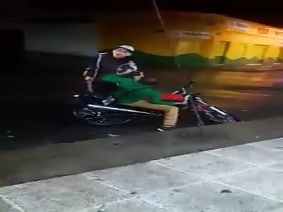 motorcycle thief is found by owner