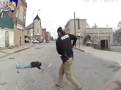 LIFE OR DEATH: OFFICER INVOLVED SHOOTING FOOTAGE FROM BALTIMORE