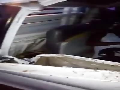 Black killed in accident