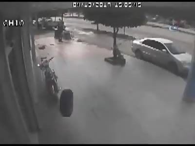 Tire looks for a victim