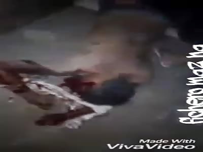 Thief brutally beaten till death