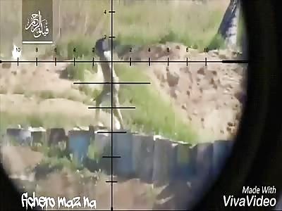 Two Men Crossing A Danger Area â€“ Sniper Picks Off The Lazy One