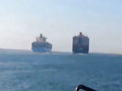 Marine accident- Container ship Japan vs China