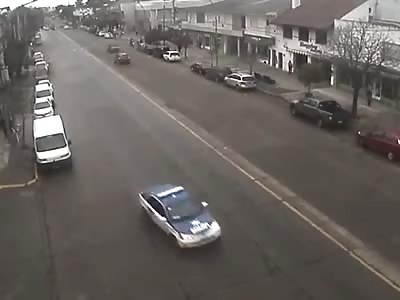 Accident in police pursuit
