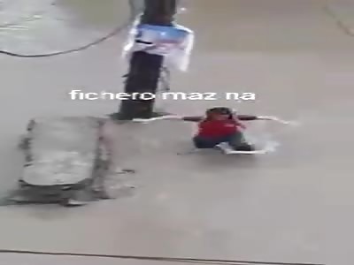 Man disappears in drain