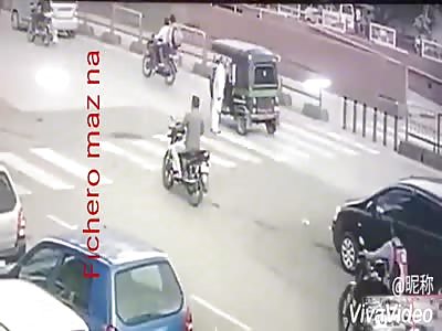 Man crosses the first street saving life in the second is run over