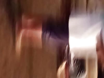 DEAD MAN IN PAVEMENT