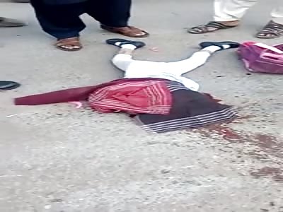 schoolgirl suffers accident