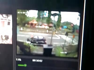 ACCIDENT RECORDED IN CCTV