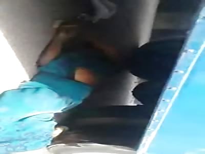 Woman crushed under Bus 