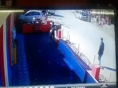 Sad Video of 1 Year old Boy Run Over by a Bus (CCTV)