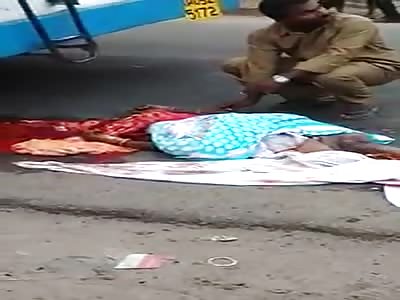 WOMAN WITH DESTROYED HEAD