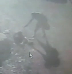 CCTV RECORDING SHOWS WHEN A BOXER IS KILLED