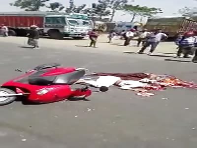 WOMAN MADE SHIT IN AVENUE