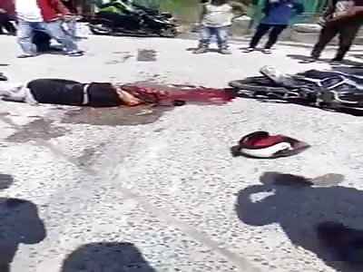 ACCIDENT OF MOTORCYCLISTS