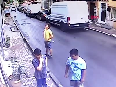 Teenage Boy Catches Toddler Falling Out of Apartment Window