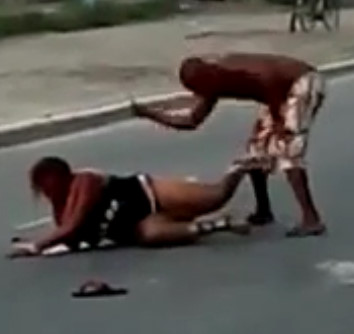Brazilian Tranny Violently Stabbed