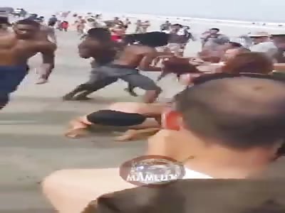 FIGHT ON THE BEACH