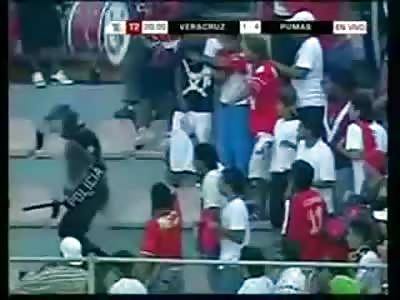 Football hooligans in Mexico