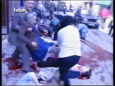(Rare Video) Civil War in Yugoslavia 1991