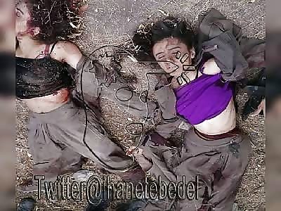 Dead Hot PKK YPG YPJ Rebel Girls.As a Mark of Respect to them we can have a moment of silence and wank for their honour