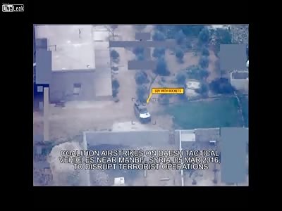 Coalition Airstrikes on Daesh Vehicles   (part1)