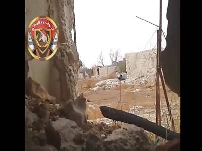  SAA units eliminate rebel sniper by surface-to-surface missile