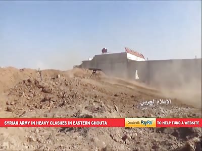Syria War 2016 - Syrian Army In Heavy Clashes During Advances In Deir ez-Zor & Eastern Ghouta 