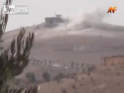  Turkish tank destroyed by SDF in Jarabulus