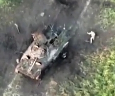 A Russian BMP-3 was destroyed