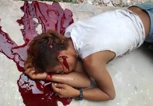 young Venezuelan was shot 3 times when he sleeping on sidewalk 