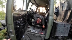 Chechen Militants Film Themselves Ambushing Russian Truck, Killing Driver (Extended Version) 
